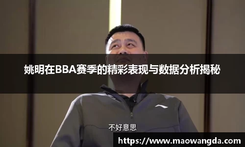 姚明在BBA赛季的精彩表现与数据分析揭秘